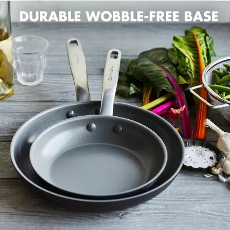 GreenPan Chatham Hard Anodized Ceramic Non-Stick 2-pc. Frying Pan