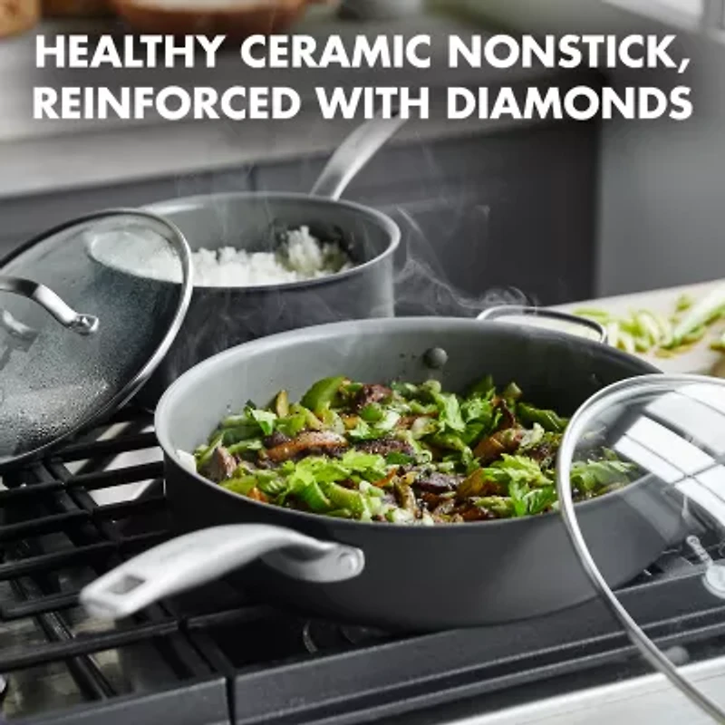 GreenPan Chatham Ceramic Non-Stick 10-pc. Cookware Set