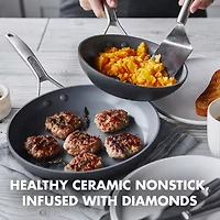 GreenPan Paris Pro Hard Anodized Ceramic Non-Stick 12" Open Frypan