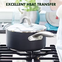 GreenPan Lima Hard Anodized Ceramic Non-Stick 2pc. Open Saucepan Set