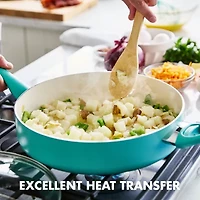 GreenPan Rio Ceramic Non-Stick 5-qt. Saute Pan