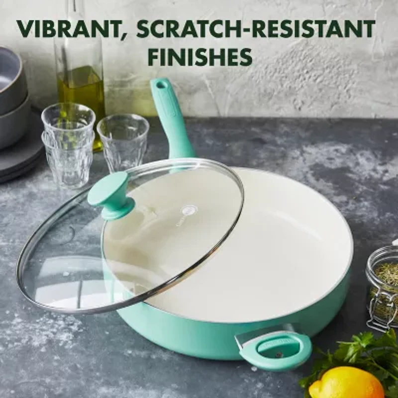 GreenPan Rio Ceramic Non-Stick 5-qt. Saute Pan