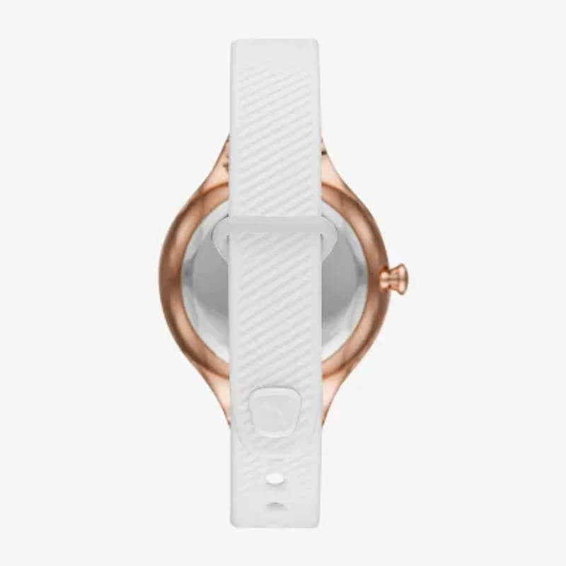 PUMA Womens White Strap Watch P1018