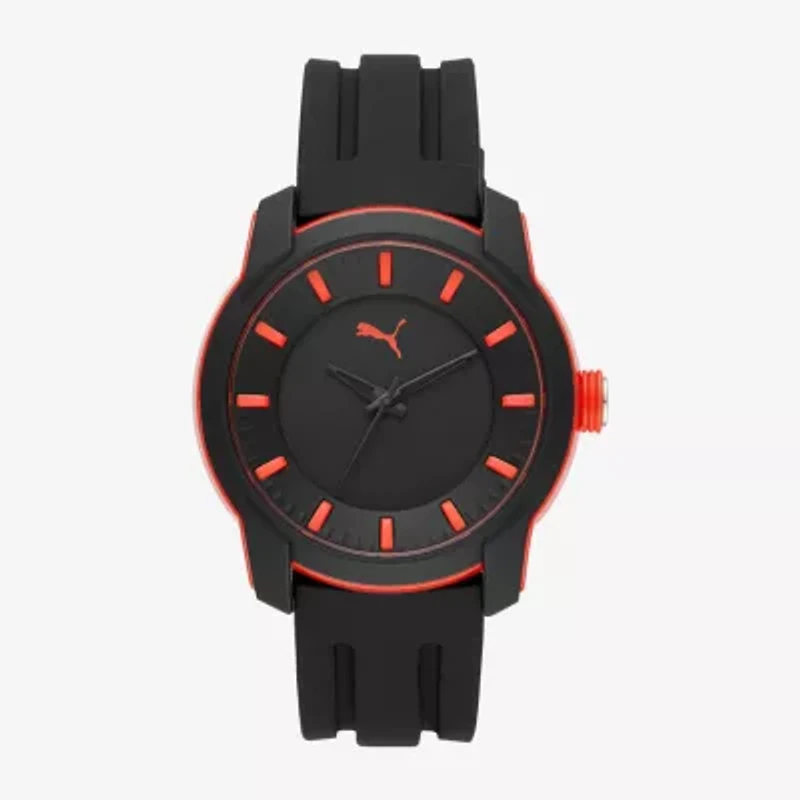 PUMA Mens Black Strap Watch P6007