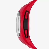 PUMA Mens Digital Red Strap Watch P6014