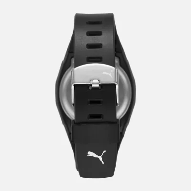 PUMA Mens Digital Black Strap Watch P6015