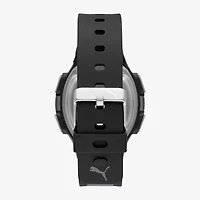 PUMA Mens Digital Black Strap Watch P6032