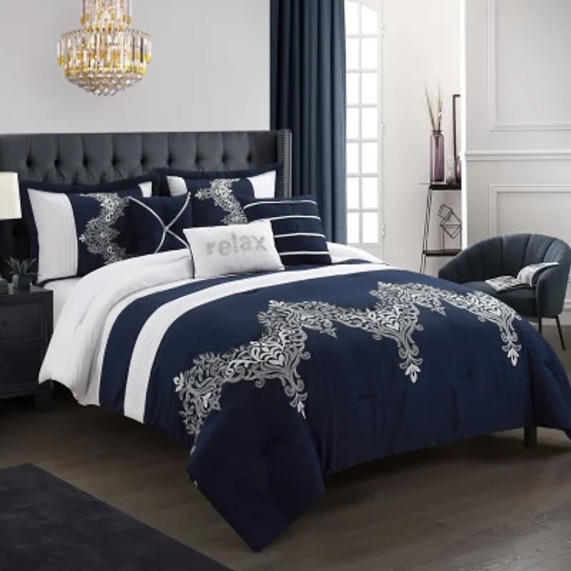 Stratford Park Mateo 6pc 6-pc. Midweight Comforter Set