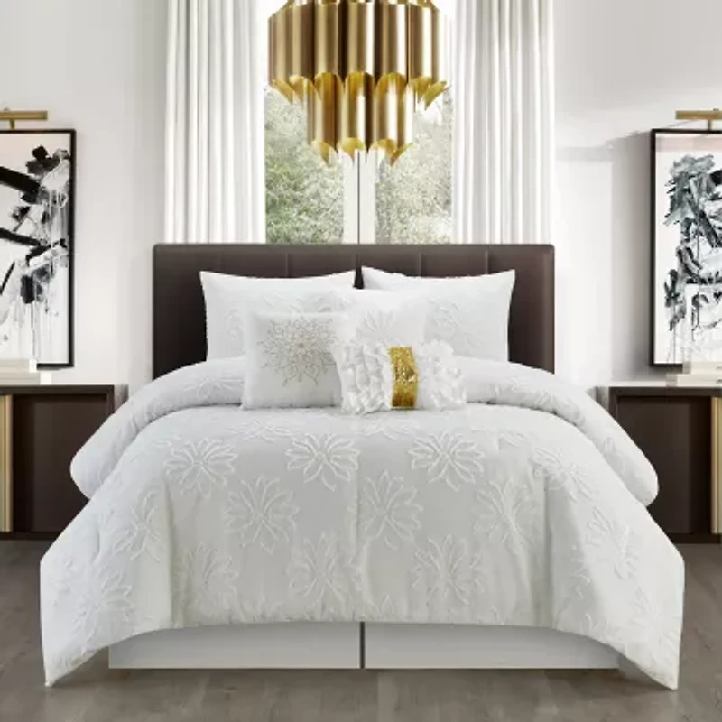Stratford Park Lindsey 7pc Midweight Comforter Set