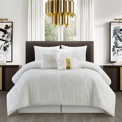 Stratford Park Lindsey 7pc Midweight Comforter Set