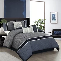 Stratford Park Gustave 7pc Midweight Comforter Set