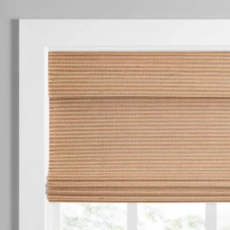 Eclipse Bamboo Cordless Light-Filtering Roman Shade