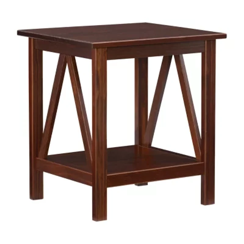 Titian Square End Table