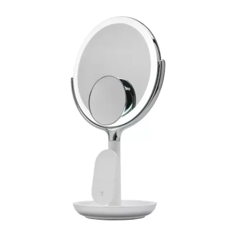 Sharper Image SpaStudio Vanity 8-Inch Mirror With Qi Wireless Charging