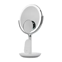 Sharper Image SpaStudio Vanity 8-Inch Mirror With Qi Wireless Charging