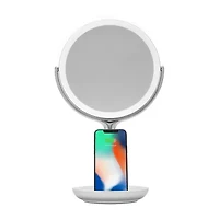 Sharper Image SpaStudio Vanity 8-Inch Mirror With Qi Wireless Charging