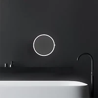 Sharper Image SpaStudio Waterproof Fogless Shower Mirror Bluetooth Speaker