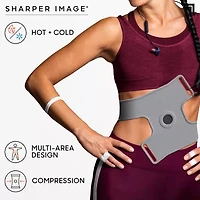 Sharper Image Compression Wrap With Removable Hot and Cold Gel Pack