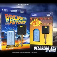 Doctor Collector Collectable Back To The Future Delorean Key Set Replica 2-pc. Memorabilia