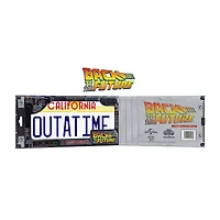 Doctor Collector Collectable Outatime Back To The Future License Plate Replica Memorabilia