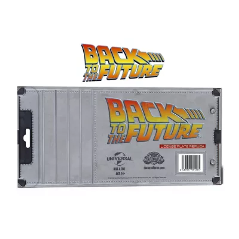 Doctor Collector Collectable Outatime Back To The Future License Plate Replica Memorabilia
