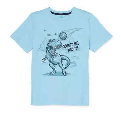 Thereabouts Little & Big Boys Crew Neck Short Sleeve Graphic T-Shirt