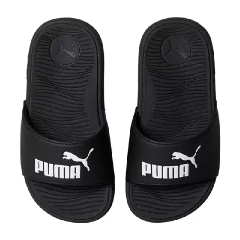 PUMA Little & Big Kid Boys Cool Cat 2.0 Slide Sandals