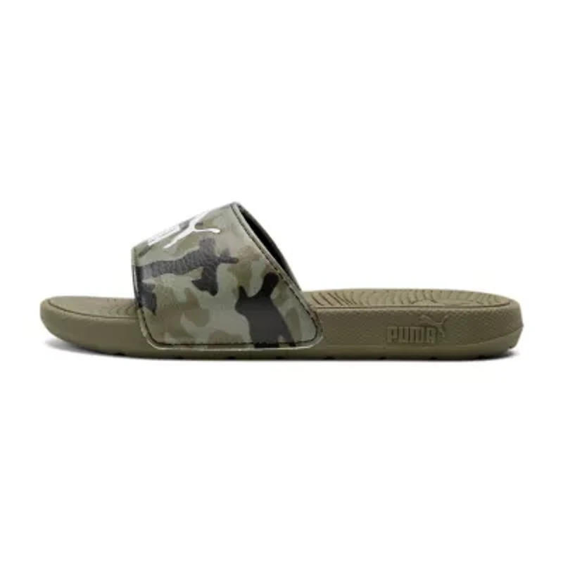 PUMA Little & Big Kid Boys Cool Cat 2.0 Camo Slide Sandals