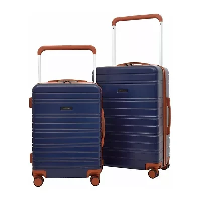 Travelers Club Atlas 2-pc. Hardside with Extra-wide Telescopic Handle Luggage Set