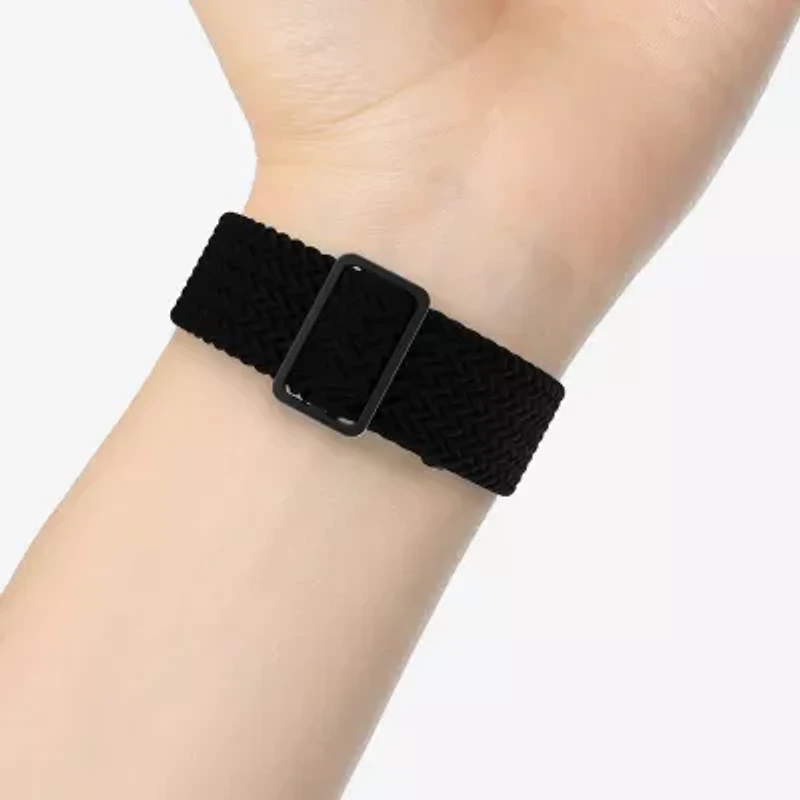 Itouch Air 4 Unisex Adult Black Watch Band Jmta4-Strap