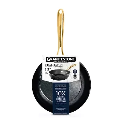 Granitestone Charleston Collection Hammered 12' Non-Stick Frying Pan