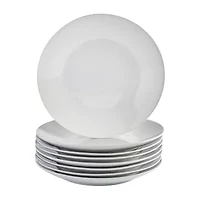 Tabletops Unlimited 8-pc. Ceramic Dinner Plate