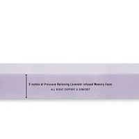 Bodipedic Home 3-Inch Lavender Infused Memory Foam Mattress Topper