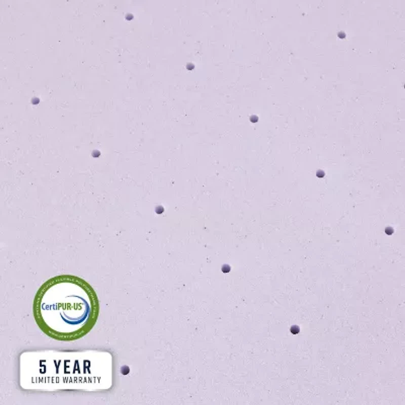 Bodipedic Home 3-Inch Lavender Infused Memory Foam Mattress Topper