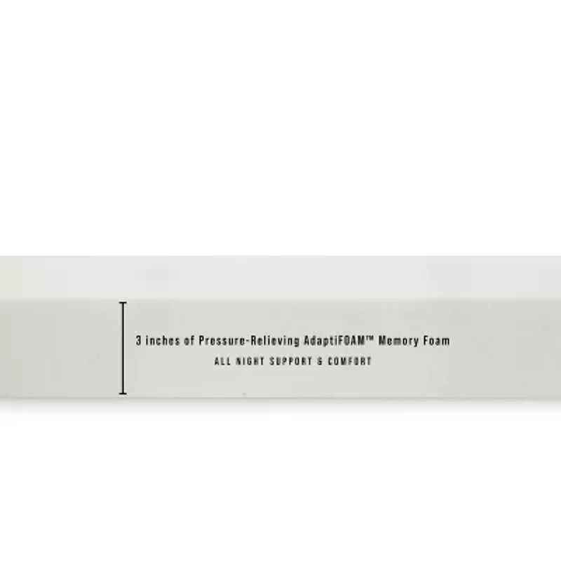 Bodipedic Home 3-Inch Adaptifoam Responsive Memory Foam Mattress Topper