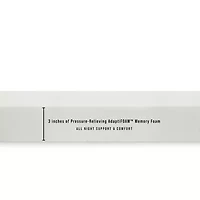 Bodipedic Home 3-Inch Adaptifoam Responsive Memory Foam Mattress Topper