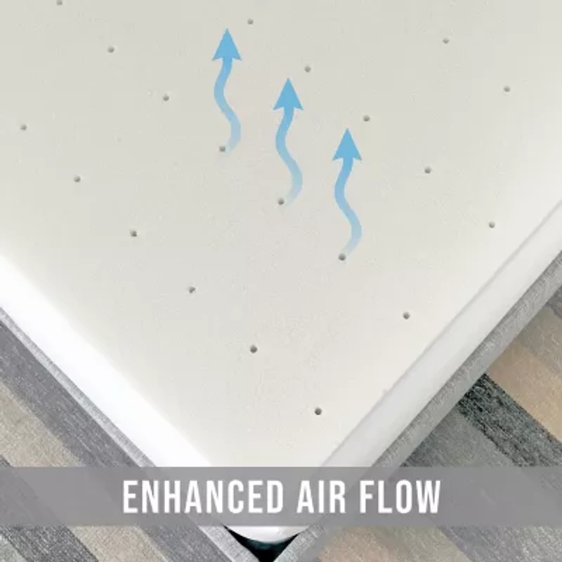 Bodipedic Home 3-Inch Adaptifoam Responsive Memory Foam Mattress Topper