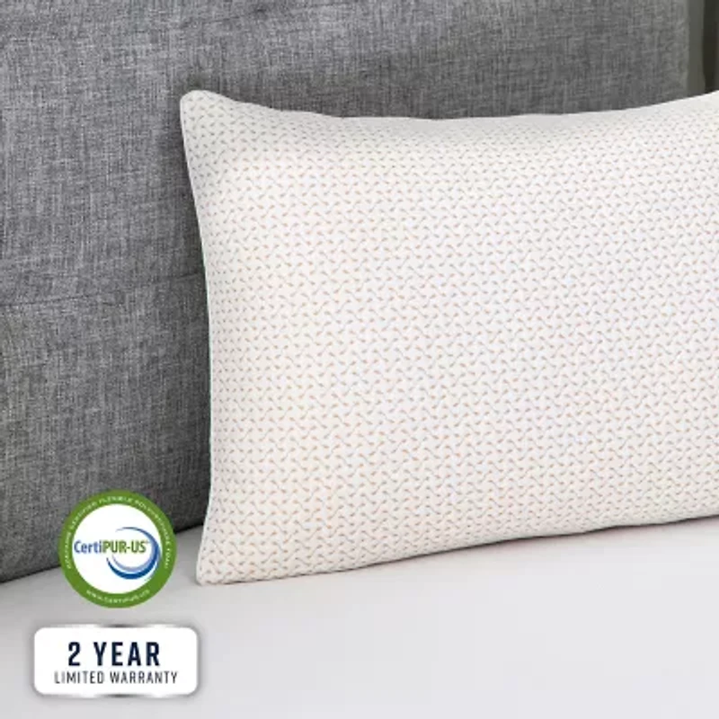 Bodipedic Home Memory Foam Cluster Pillow With Copper Cover