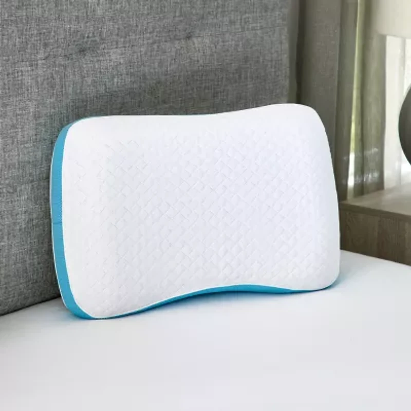 Bodipedic Home Side Back Sleeper Memory Foam Bed Pillow