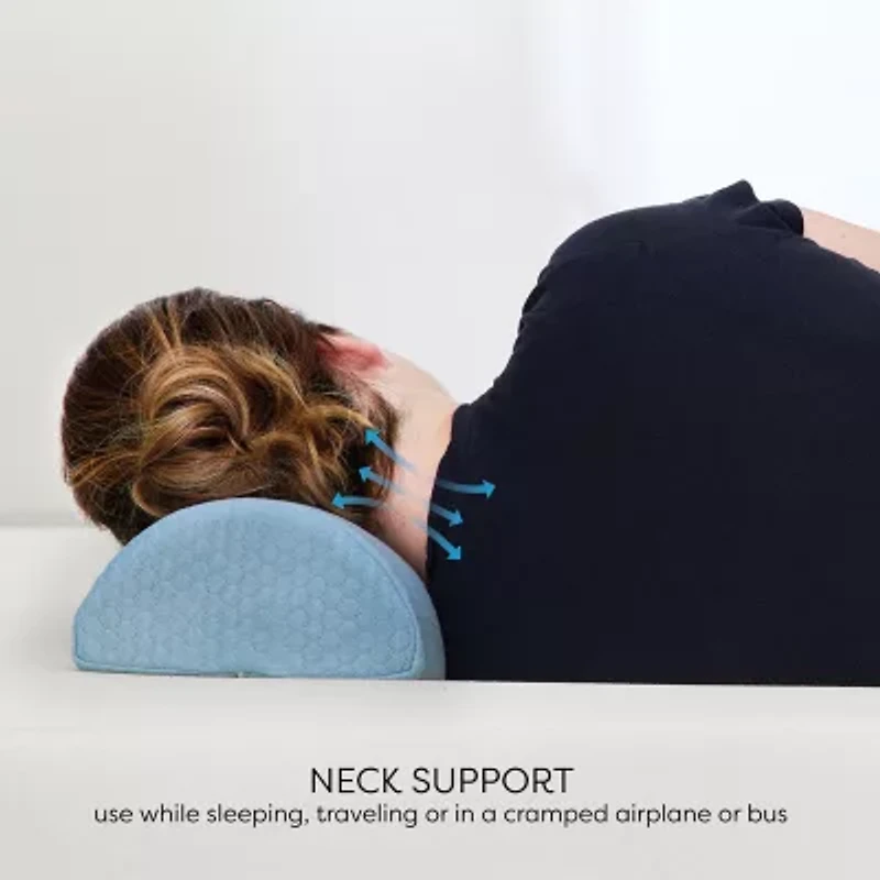 Bodipedic Home Any Position Memory Foam Accessory Pillow