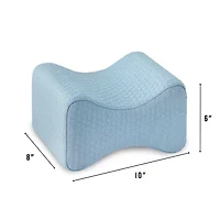 Bodipedic Home Knee Support Memory Foam Accessory Pillow