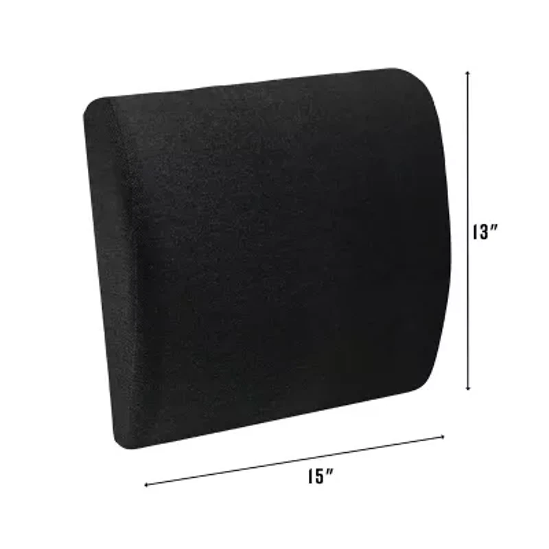 Bodipedic Home Lumbar Support Memory Foam Accessory Pillow