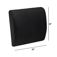 Bodipedic Home Lumbar Support Memory Foam Accessory Pillow