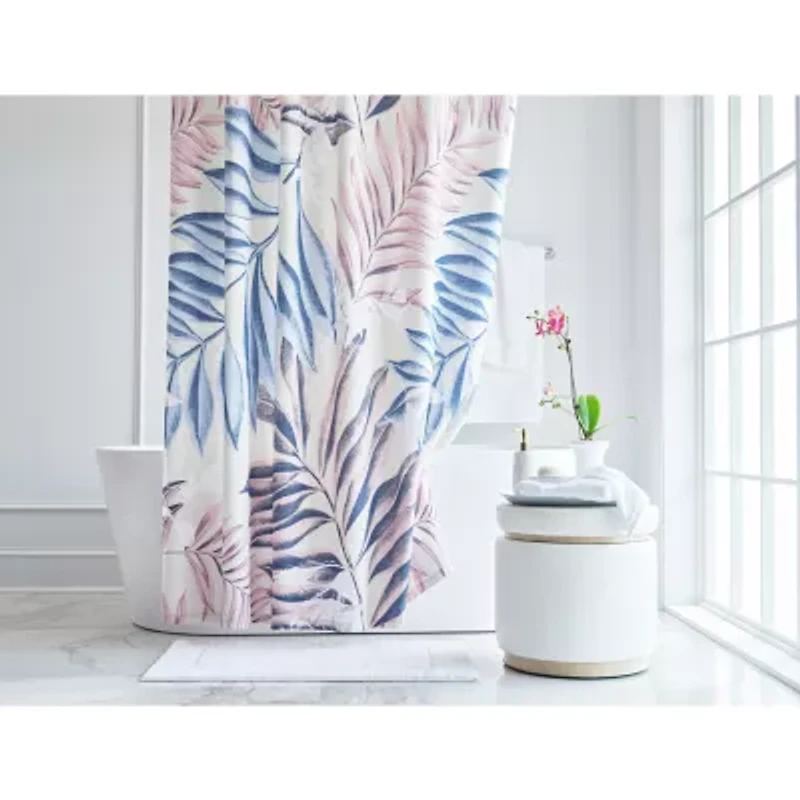Liz Claiborne Overscale Leaves Shower Curtain