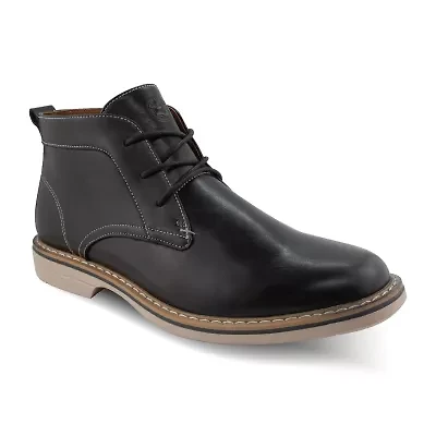 Deer Stags Mens Garfield \N Flat Heel Chukka Boots