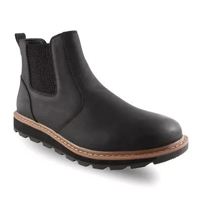 Deer Stags Mens Jameson\N Flat Heel Chelsea Boots