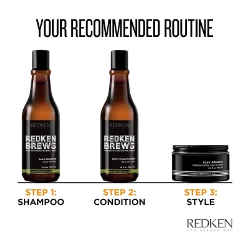 Redken Brew Daily Shampoo 33.8 oz.