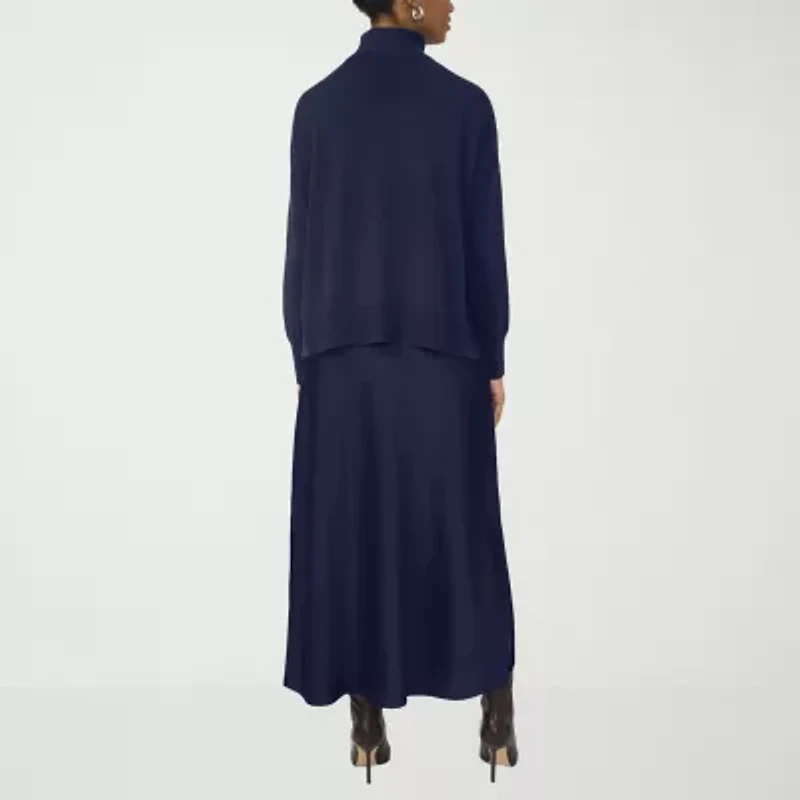 Sam And Jess Womens Long Sleeve Sweater Dress Set
