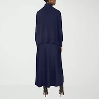 Sam And Jess Womens Long Sleeve Sweater Dress Set