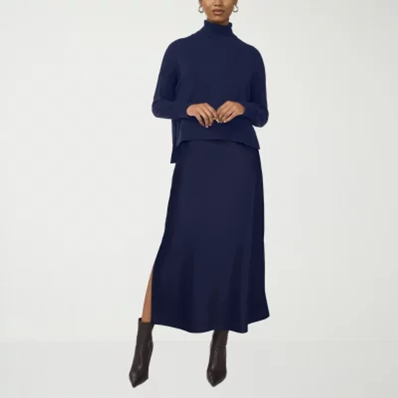 Sam And Jess Womens Long Sleeve Sweater Dress Set